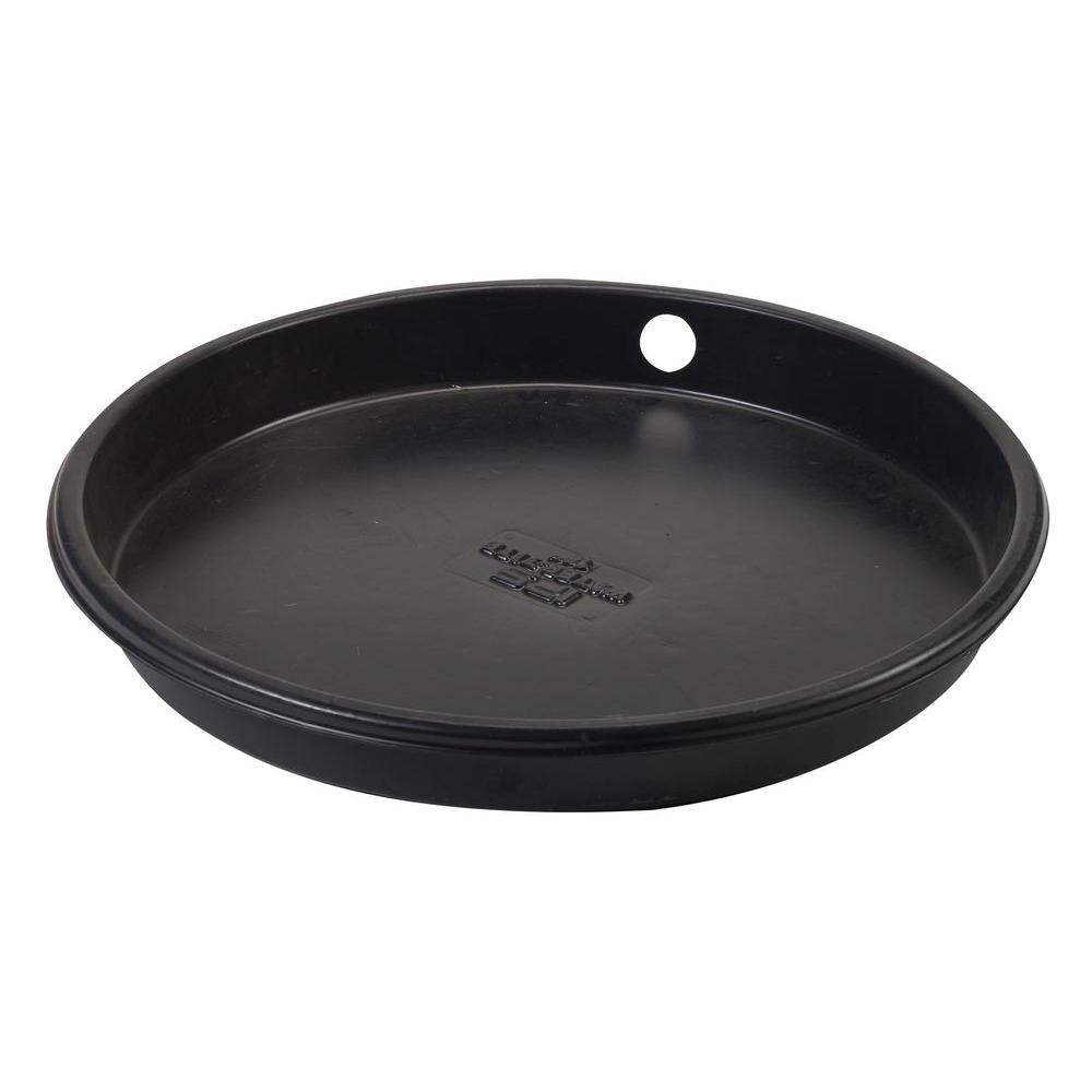 WaterTite 26 in. Plastic Water Heater Pans with PVC Drain Connection (Case of 10)86990 The