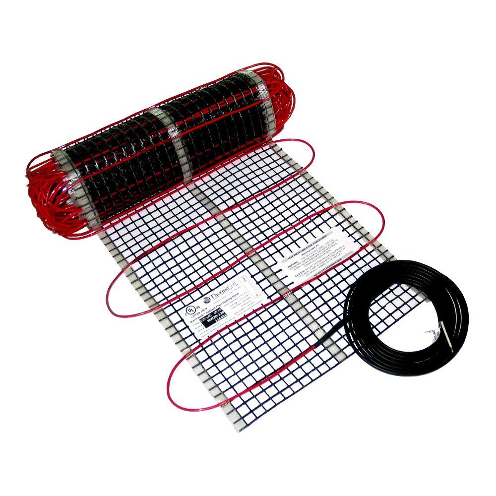 ThermoSoft WarmWalk 80 ft. x 18 in. 240Volt Floor Heating Mat (Covers