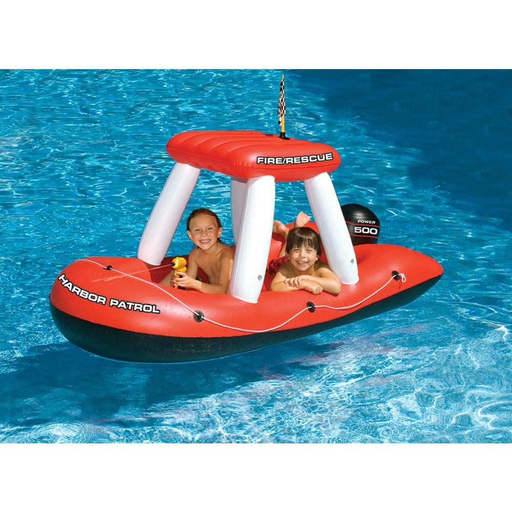 Swimline Fireboat Squirter Inflatable Pool Toy by Swimline
