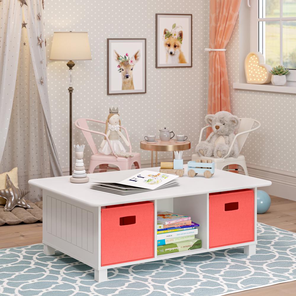 children's activity table with storage