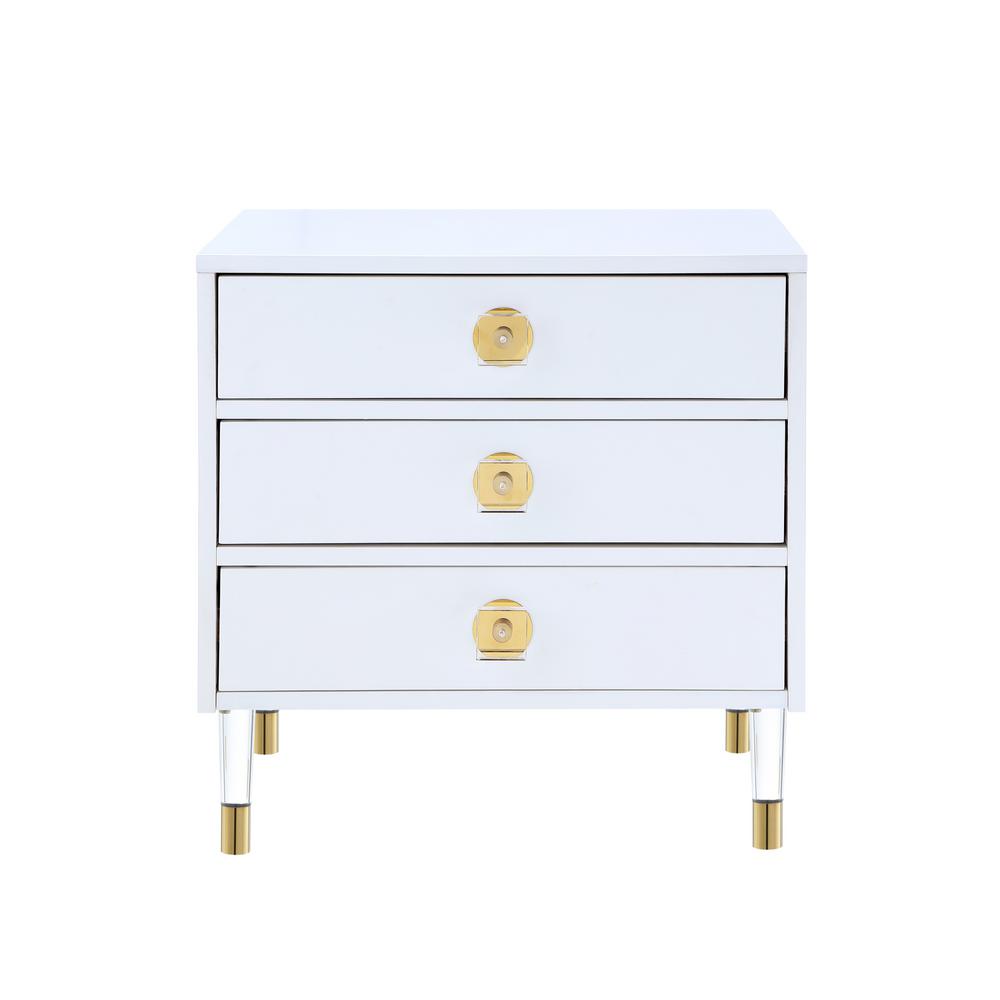 Nicole Miller Telono Modern White End Table Acrylic Knob Leg Nightstand Nst152 09we Hd The Home Depot - Nicole Miller Home Mirror Picture Frame Nicole Miller Telono Modern White End Table Acrylic Knob Leg Nightstand Nst152 09we Hd The Home Depot - Nicole Miller Home Mirror Picture Frame