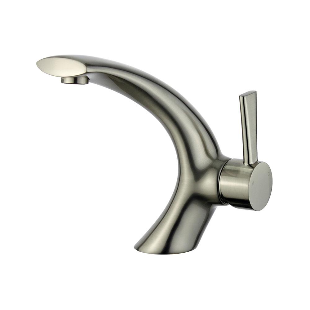 Bellaterra Home Bilbao Single Hole Handle Bathroom Faucet Bilbao Single Hole Handle