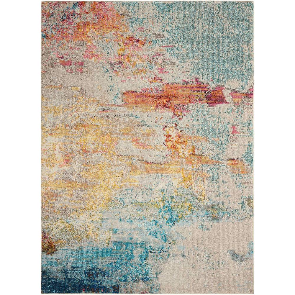 Nourison Celestial Sealife 8 Ft X 11 Area Rug 338204 The Home Celestial Sealife 8 Ft X 11 Area Rug