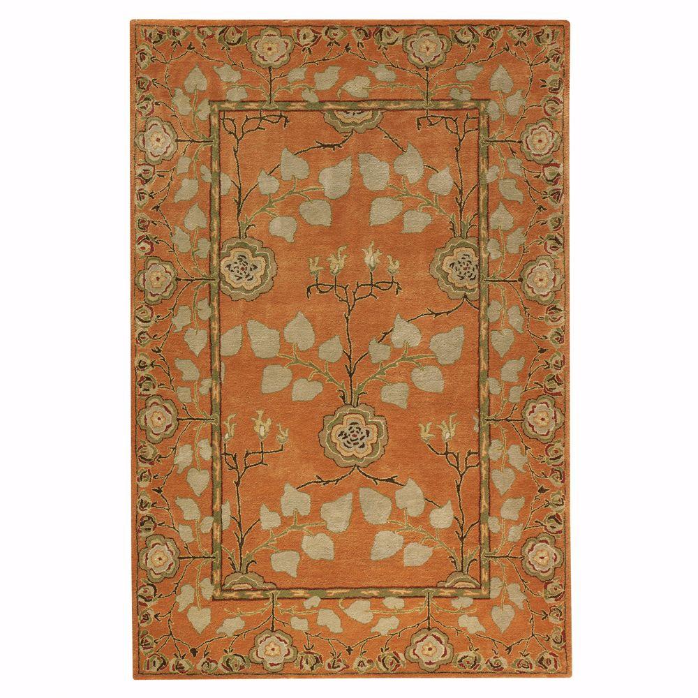 Orange Area Rugs The Home Depot Area Rug