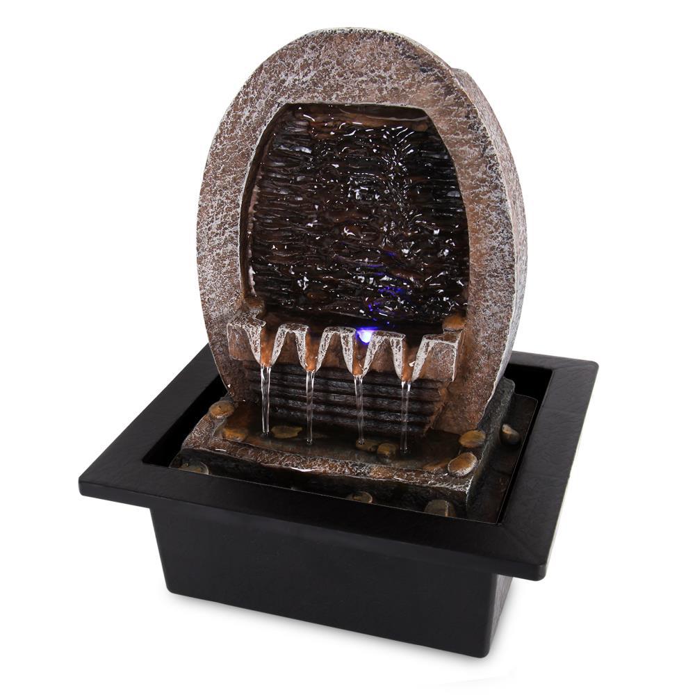 Serenelife Relaxing Tabletop Decoration Water Fountain