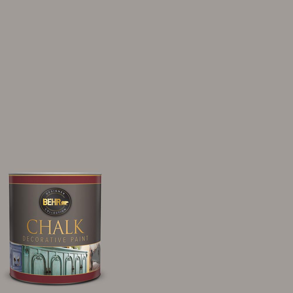 BEHR 1 qt. PPU1815 Fashion Gray Interior Chalk Finish Paint710004 The Home Depot