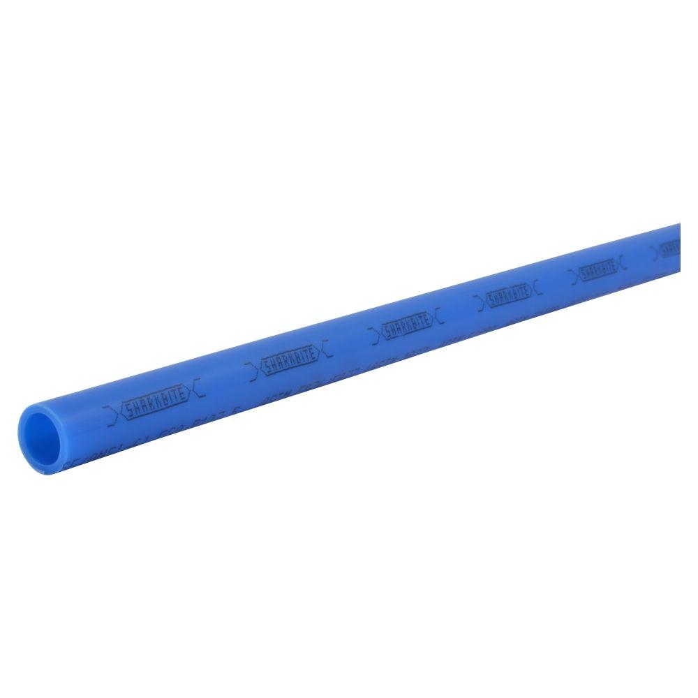 SharkBite U860R5 Pex Tubing Straight Length Blue 1//2-Inch x 5 ft