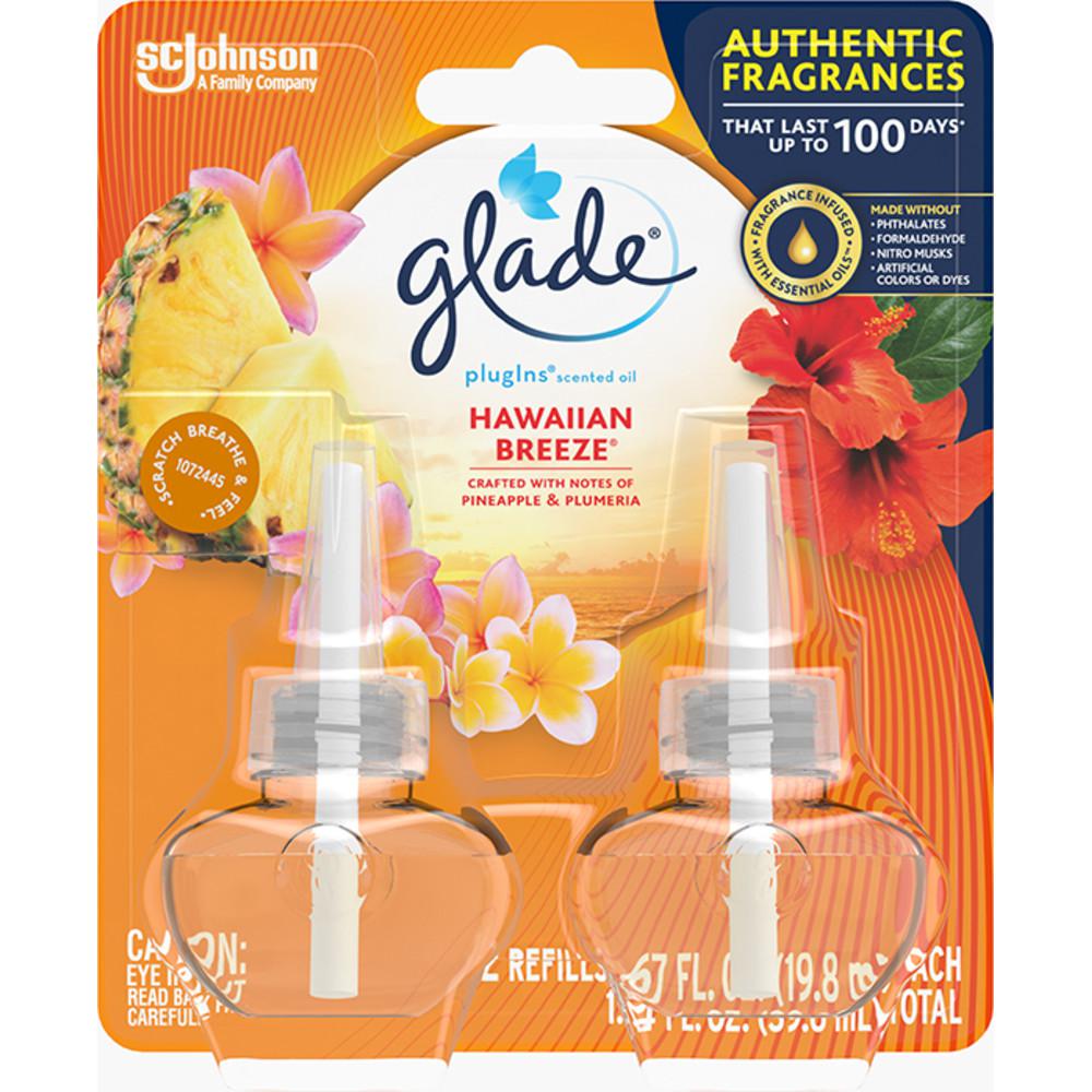 Glade 1.34 oz. Hawaiian Breeze Plugins Scented Oil Refill (2Pack) eXtremes