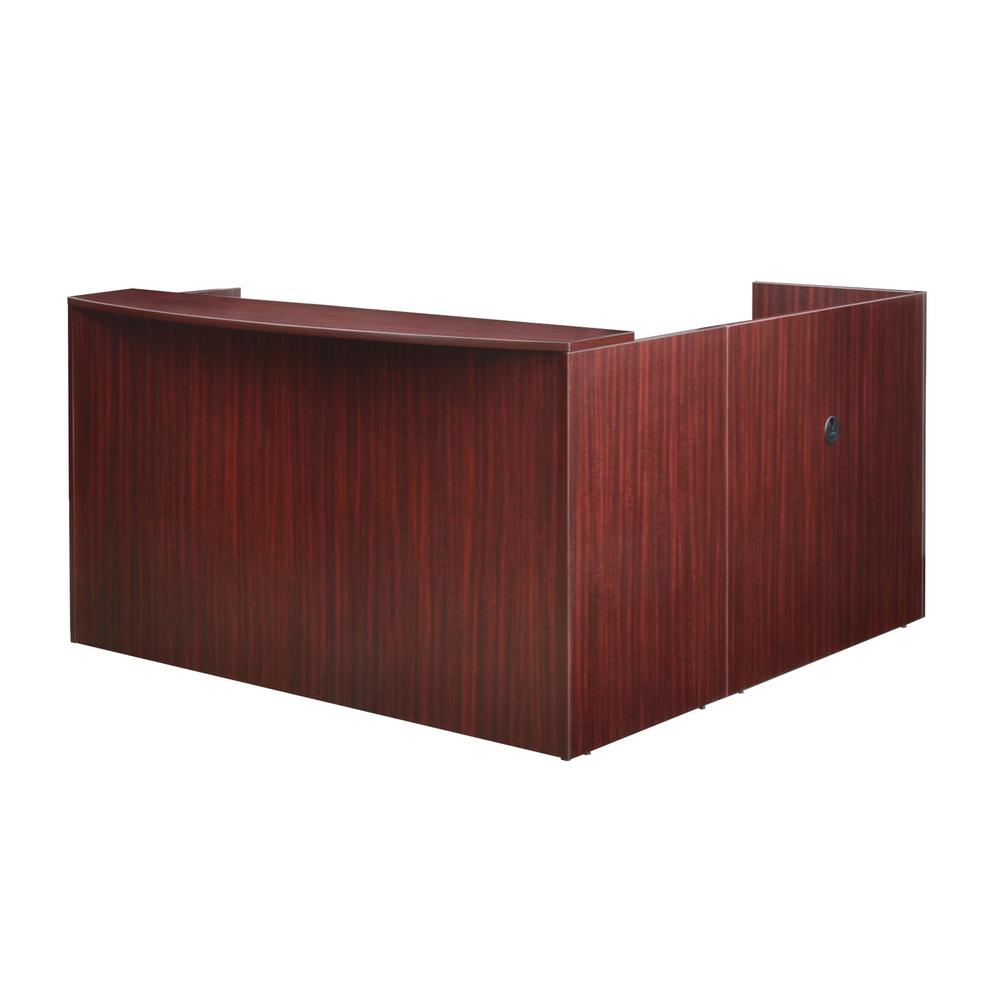 Regency Legacy Mahogany Reception Desk Return Shell Lrdrt4724mh