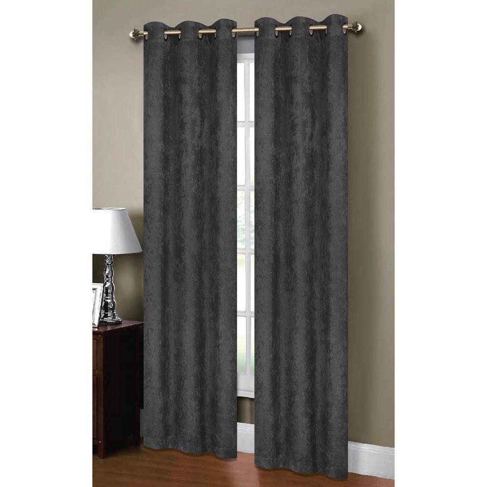 Bella Luna Semi Opaque Calypso Embossed Textured 84 In L Room
