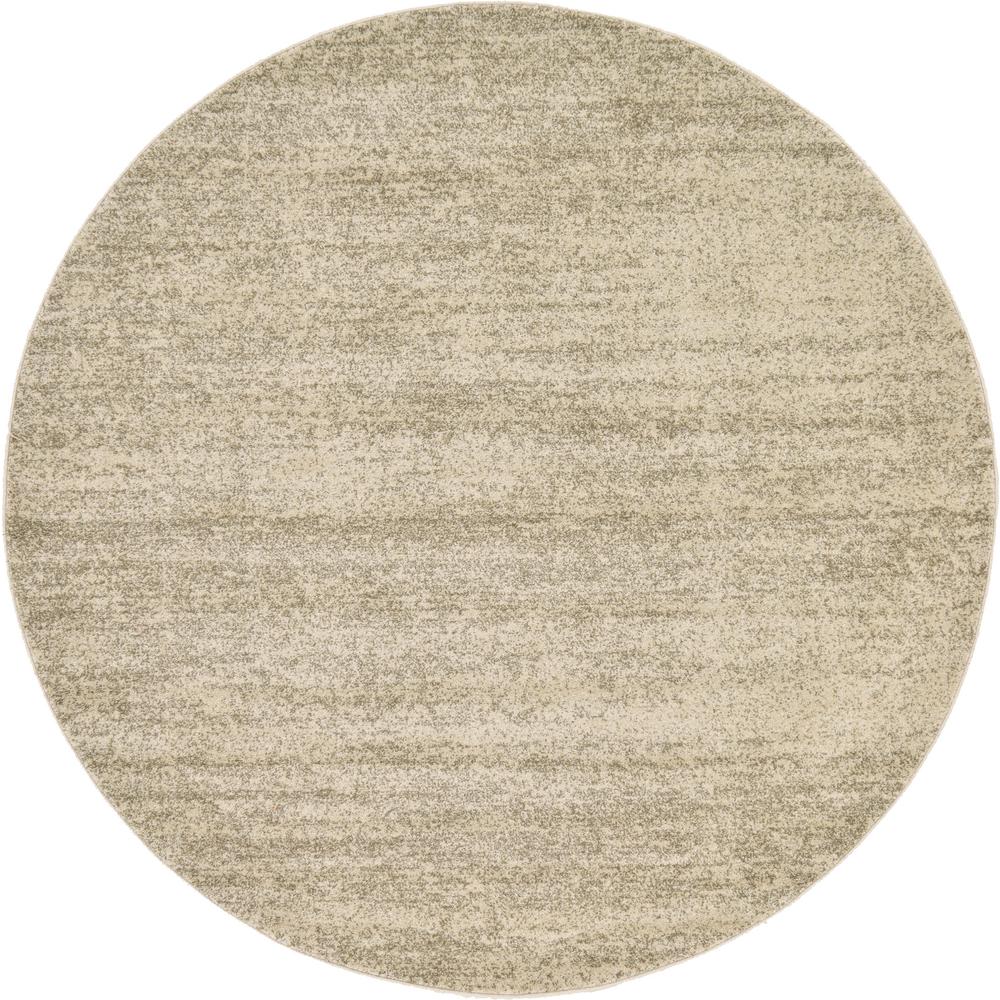 Unique Loom Del Mar Beige 6' x 6' Round Rug3124445 The Home Depot