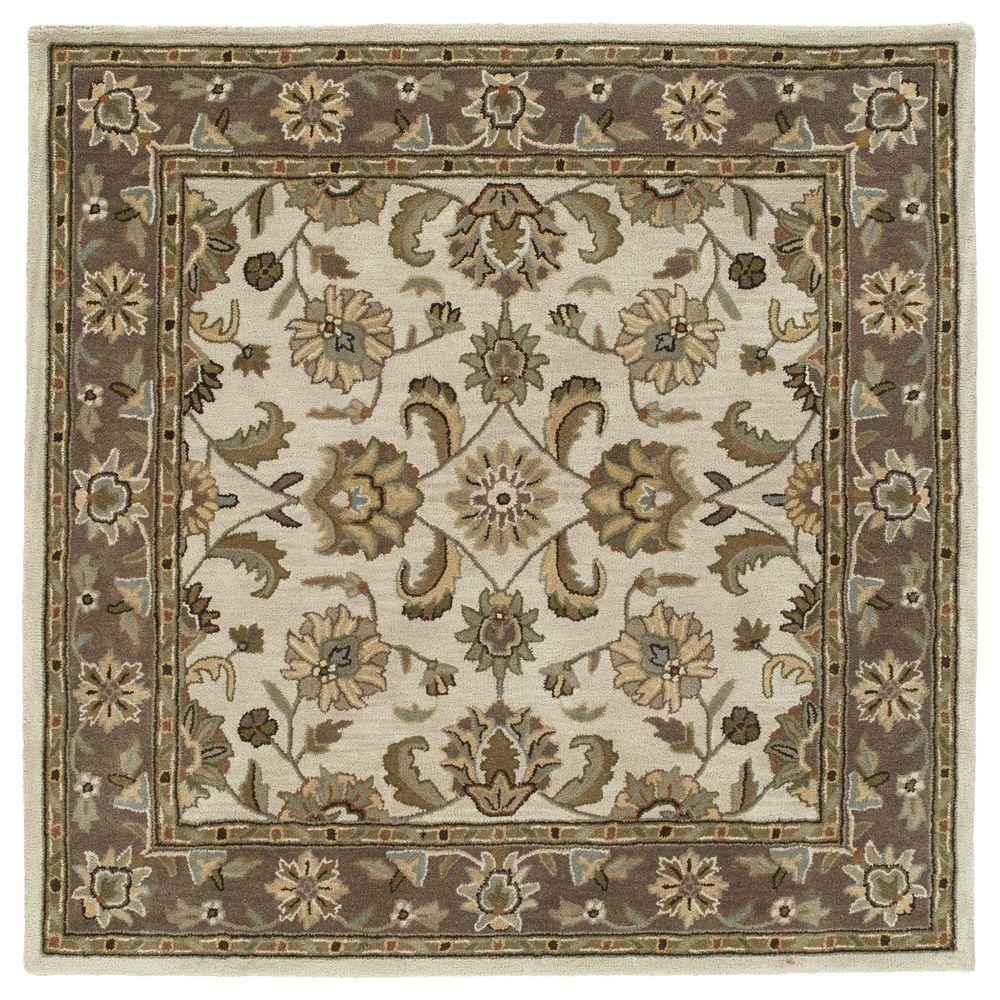 Kaleen Tara Bermuda Linen 10 Ft X Square Area Rug 7807 42 Kaleen Tara Bermuda Linen 10 Ft X Square Area Rug 7807 42 9 Sq The Home Depot