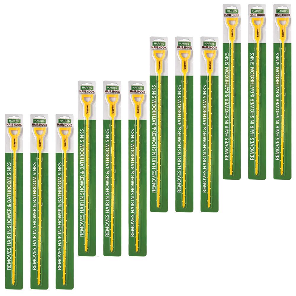 Harris 20 in. Hair Hook Drain Snake Unclogger (12Pack)12HAIRHOOK