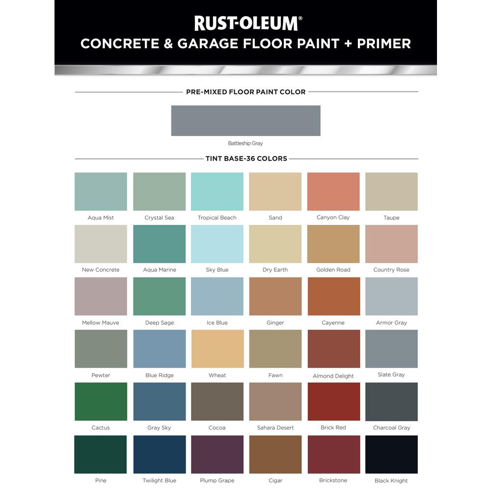 Rustoleum Oil Based Paint Color Chart - Best Picture Of Chart Anyimage.Org