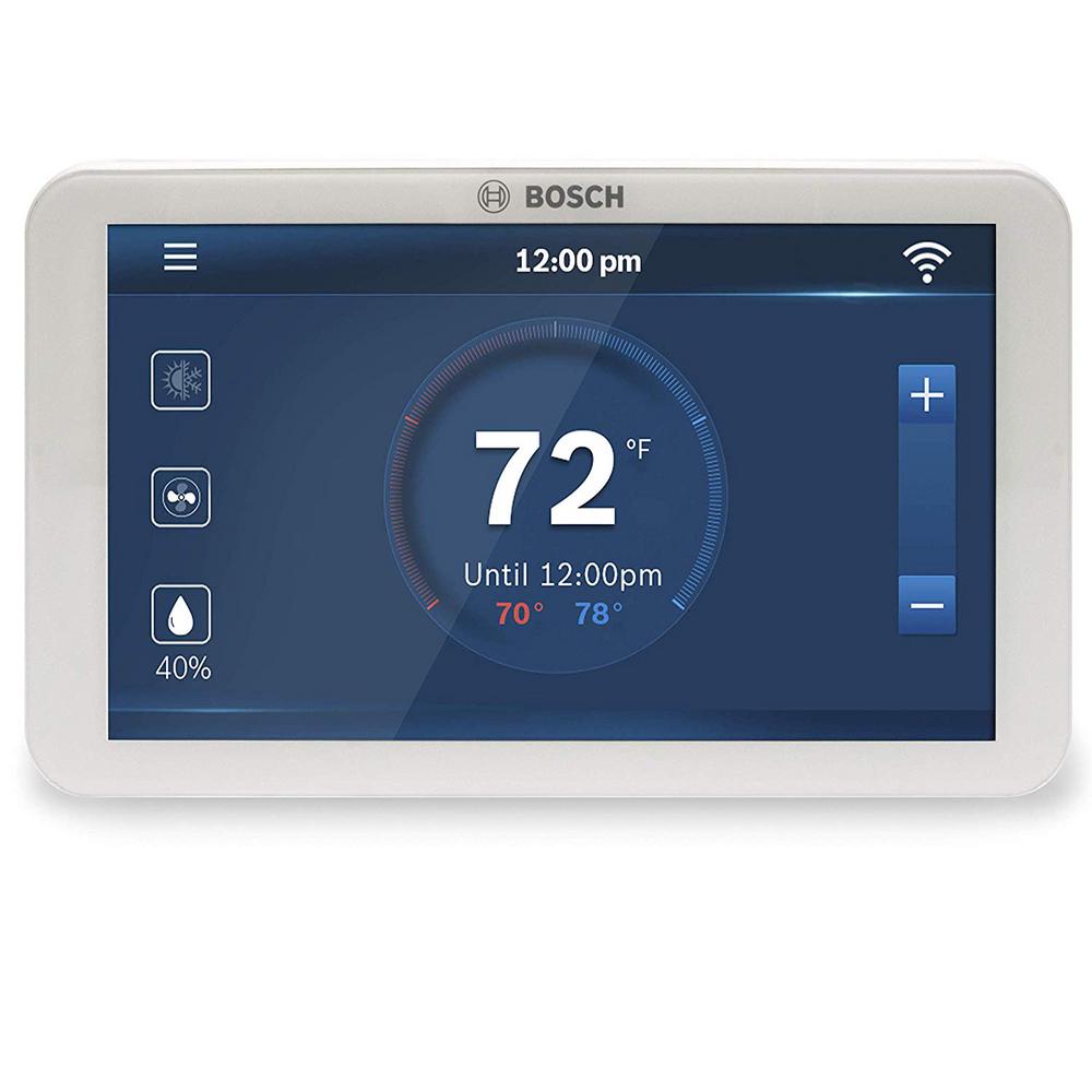 battery operated programmable thermostats thermostats the homebcc100 connected control 7 day wi fi internet 4 stage programmable color touchscreen