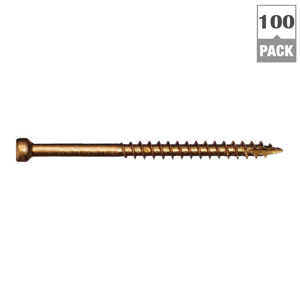 Spax 8 X 2 1 2 T Star Plus Drive Hcr X Exterior Coated Flat Head Deck Screw 124 Count At Menards