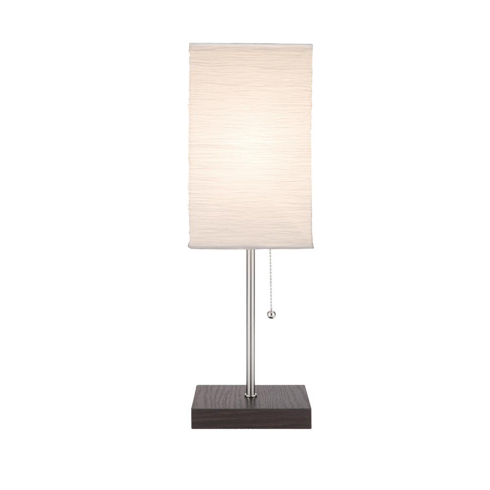 Table Lamps With Paper Shade Combo Set, Paper Shade Floor Lamp