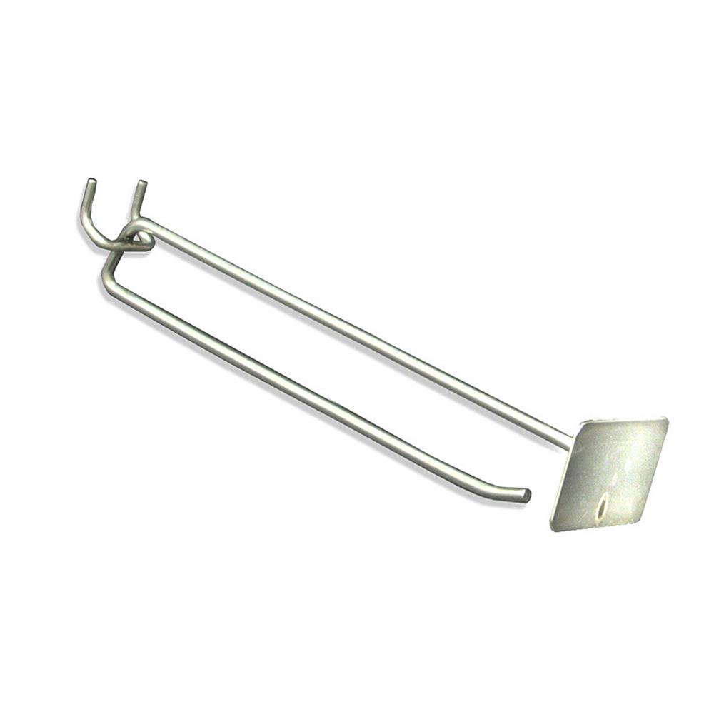 Azar Displays 8 inch Metal Wire Scan Hook (50-Pack) by Azar Displays
