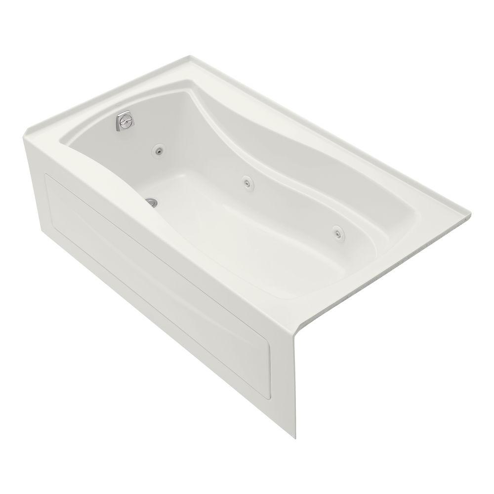 KOHLER Mariposa 5.5 ft. Acrylic Left Drain Hourglass Rectangular Alcove