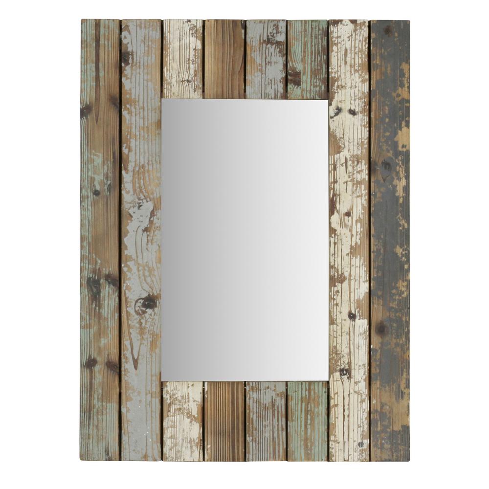 Torres Farmhouse Wall Mirror-5186 - The Home Depot