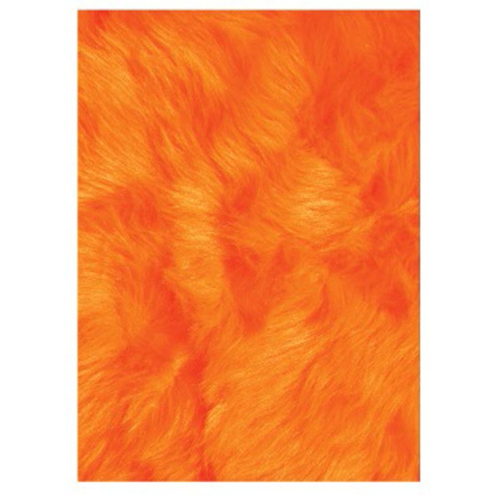 La Rug Flokati Orange 3 Ft X 5 Area Flk 006 3958 The Home La Rug Flokati Orange 3 Ft X 5 Area
