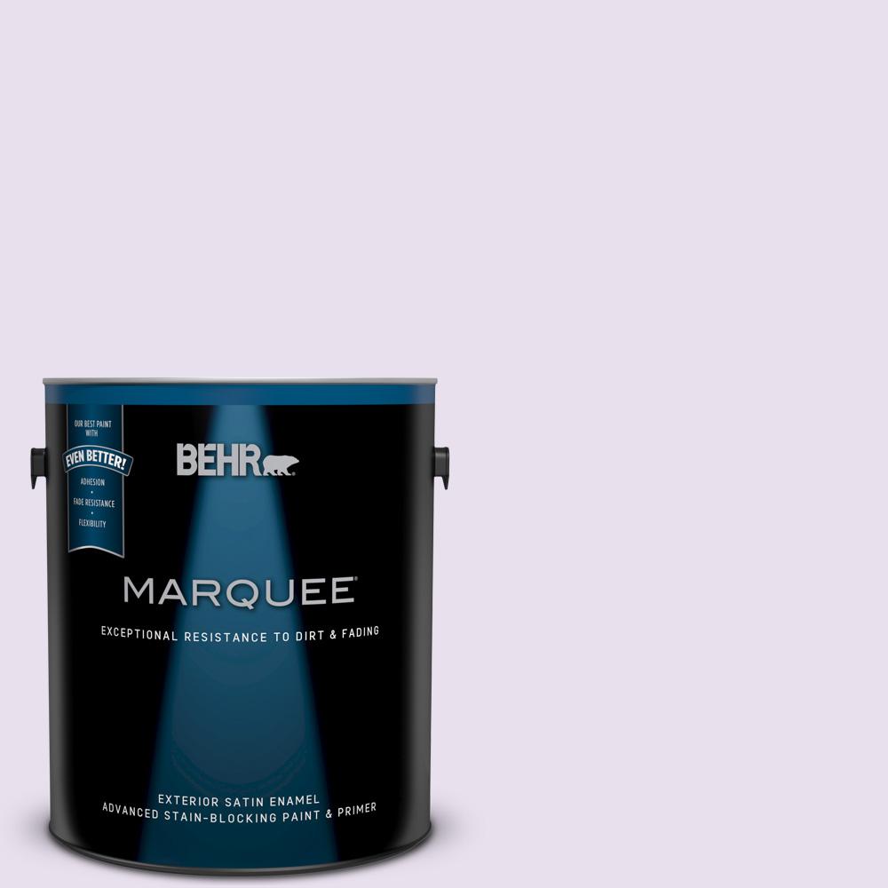BEHR MARQUEE 1gal. 660C1 Bubble Bath Satin Enamel Exterior Paint945001 The Home Depot