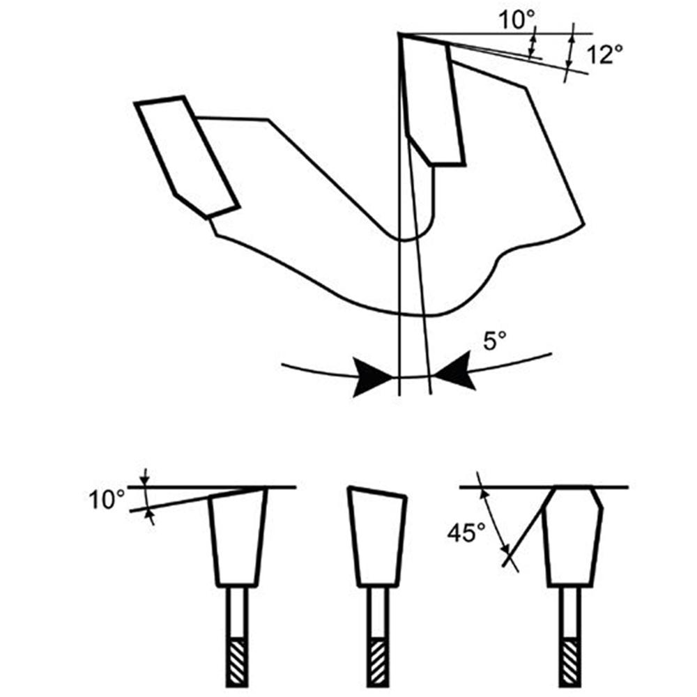 Round Nose Tree SF-5NF 1//4 Shank Diameter 2-3//4 Overall Length 1//2 Diameter 1 Length of Cut Titan USA TNU 128665 1 Length of Cut 1//2 Diameter Titan TB19603 Solid Carbide Bur 2-3//4 Overall Length Aluminum Cut 1//4 Shank Diameter