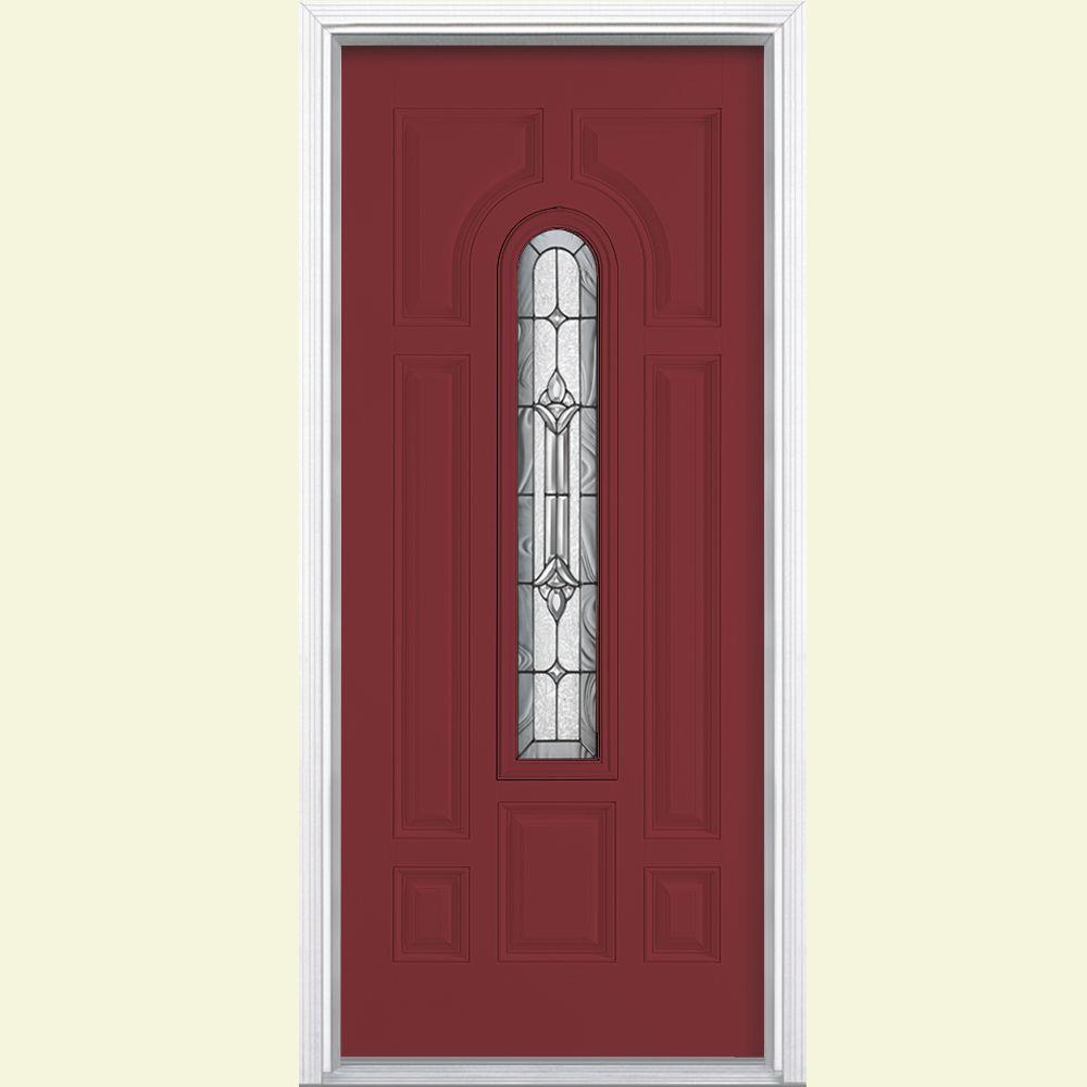 Red Front Doors Exterior The Home Depot 36