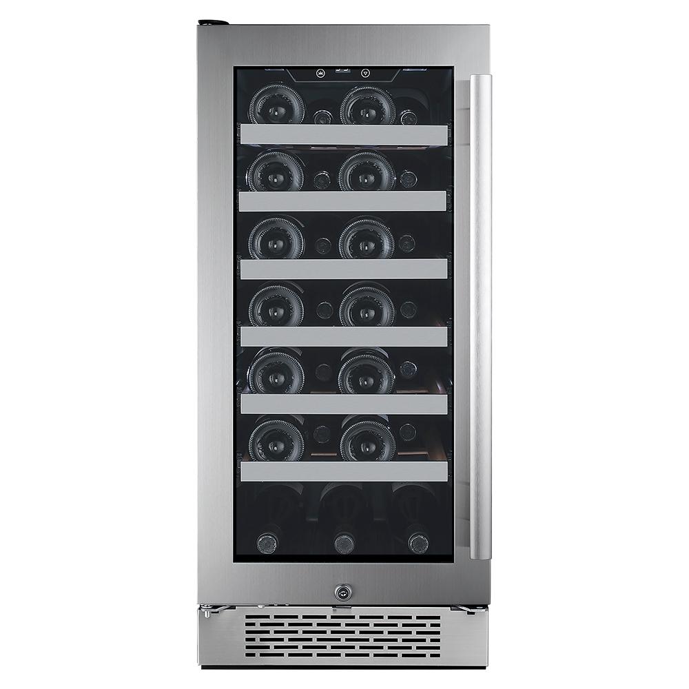 Avallon 27Bottle 15 in. Builtin Wine Cooler with Argon Filled Double
