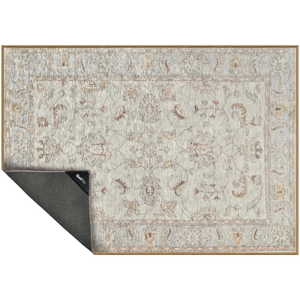 GelPro Nevermove Jordan Oatmeal 2 ft. x 2.8 ft. MachineWashable