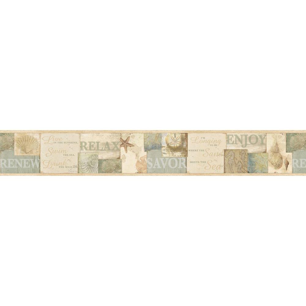 Chesapeake Sagamore Cape Cod Wallpaper Border-DLR53512B - The Home Depot