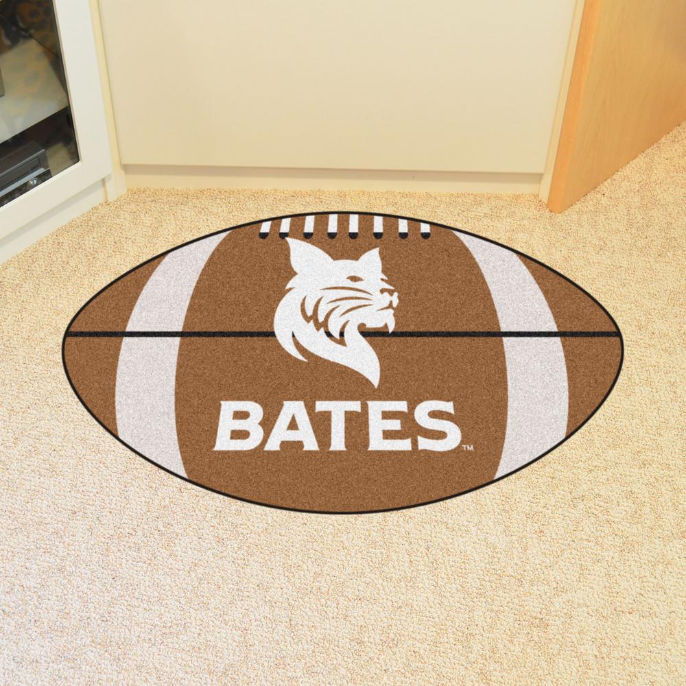 Fanmats Ncaa Bates College 20 5 In 32 Football Mat Area Rug Fanmats Ncaa Bates College 20 5 In 32