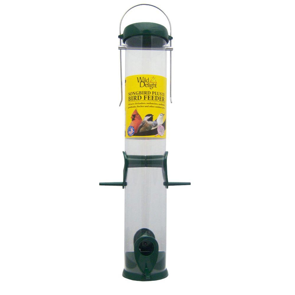 Droll Yankees 15 In Wild Delight Metal Songbird Plus Bird Feeder
