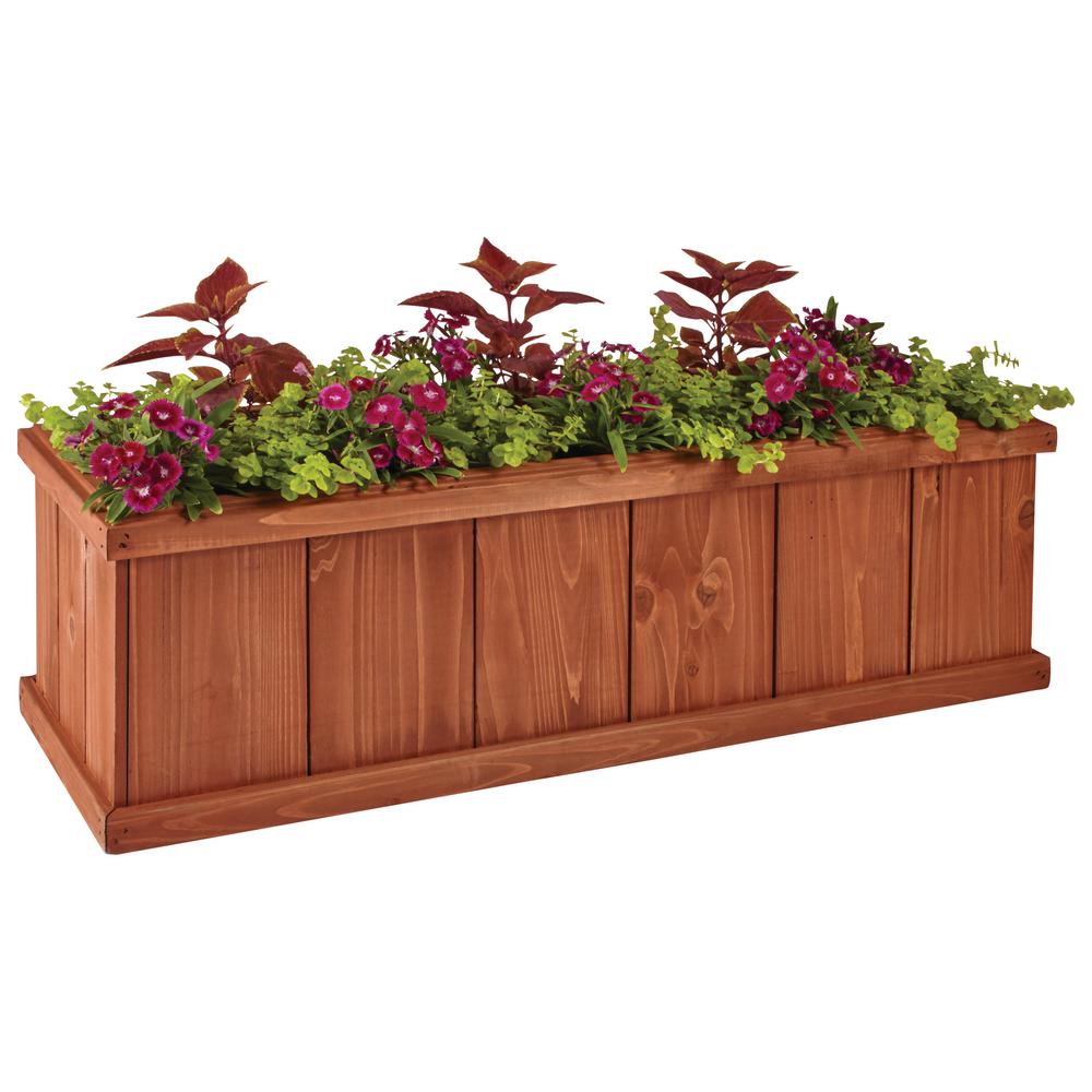 40 in. x 12 in. Wood Planter Box-934196 - The Home Depot