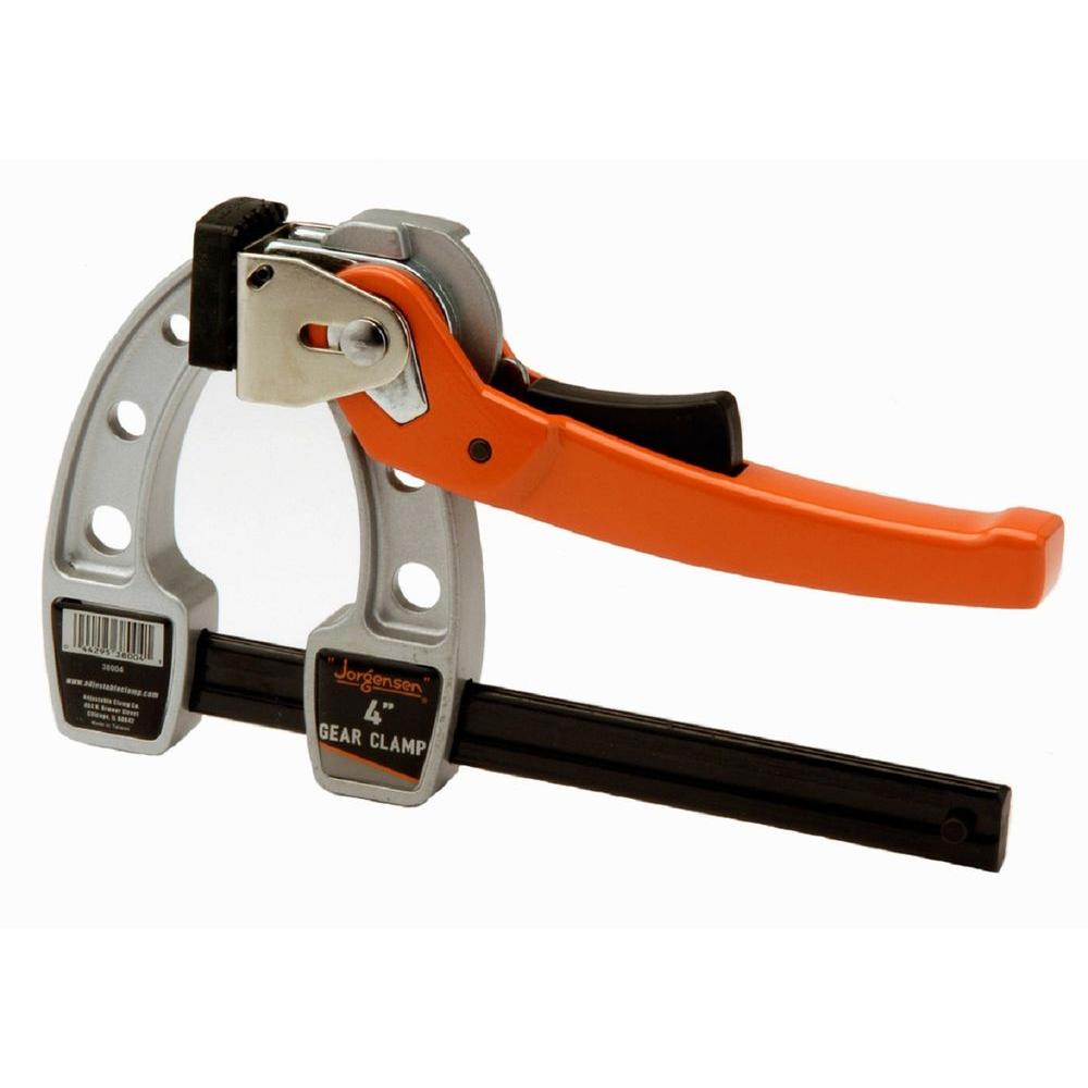 Jorgensen 4 in. Ratcheting Gear Clamp-38004-4PK - The Home ...