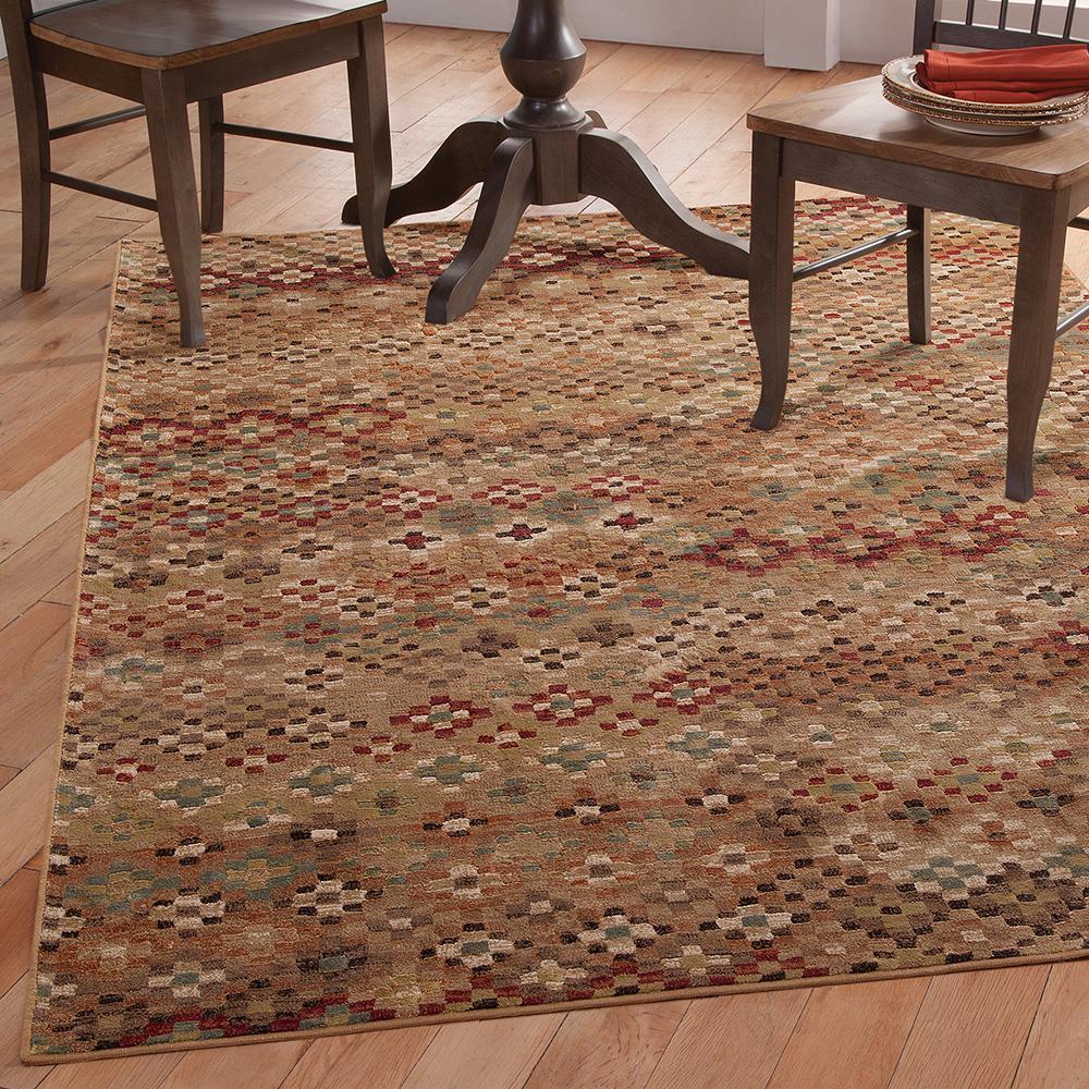 Sams International Sonoma Liano Beige 5 ft. 3 in. x 7 ft. 6 in. Area