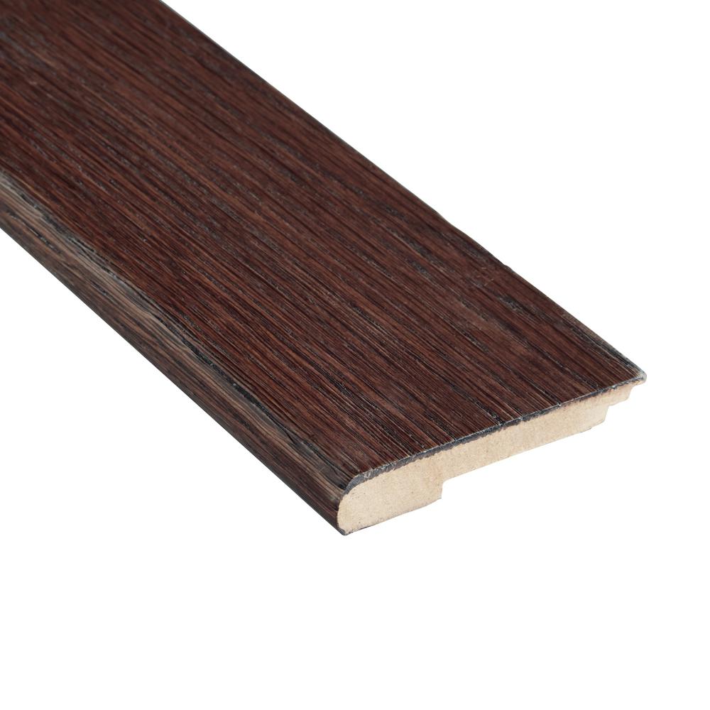 Acacia Stair Nose Wood Floor Trim Hardwood Flooring The Home Depot