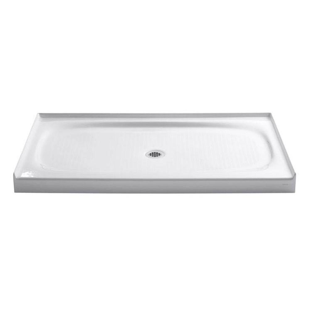 KOHLER Purist 48 in. x 36 in. SingleThreshold Shower Base in WhiteK