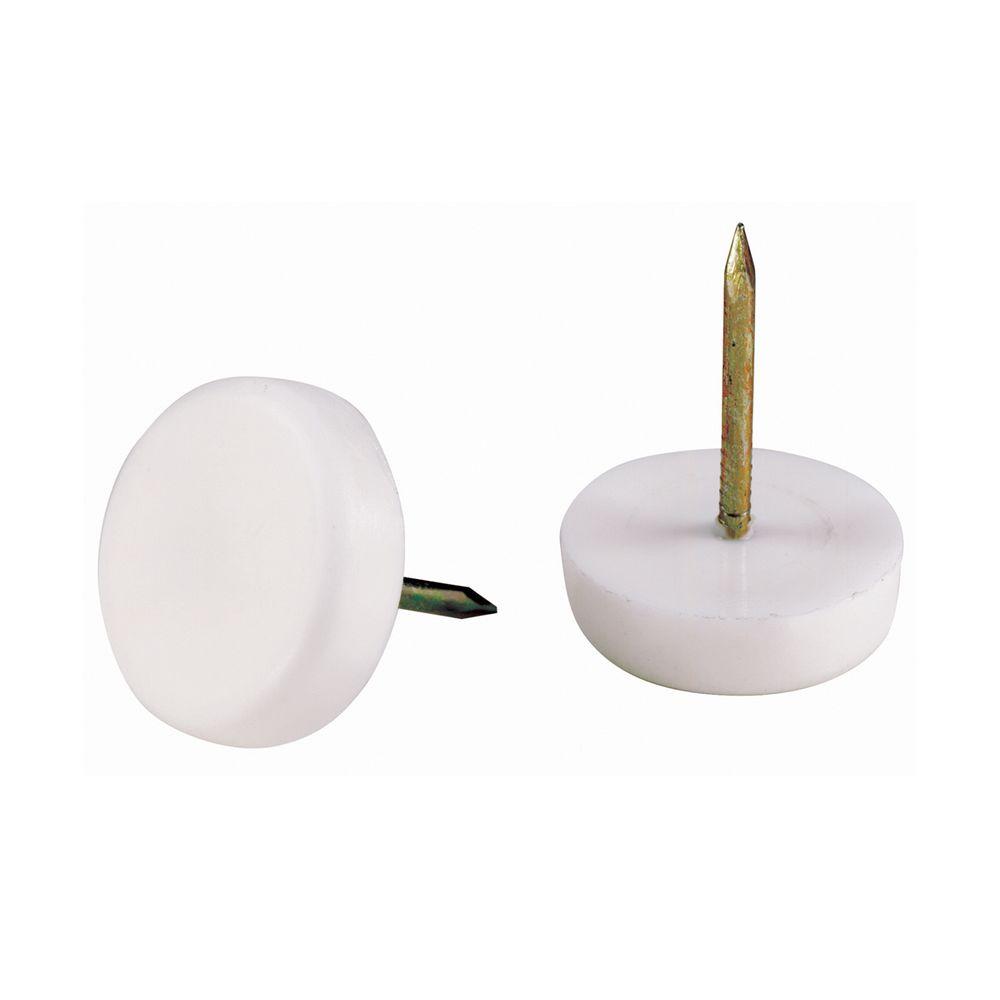 Shepherd 7/8 in. Metal Tack Glides with Nylon Base (4 per Pack)9102