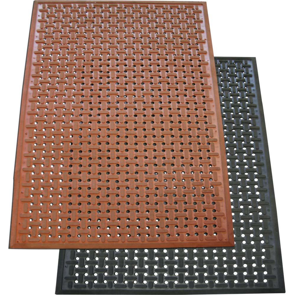 Rubber Cal Kitchen Mat Red 3 Ft X 5 Nitrile Commercial Rubber Cal Kitchen Mat Red 3 Ft X 5 Nitrile Commercial
