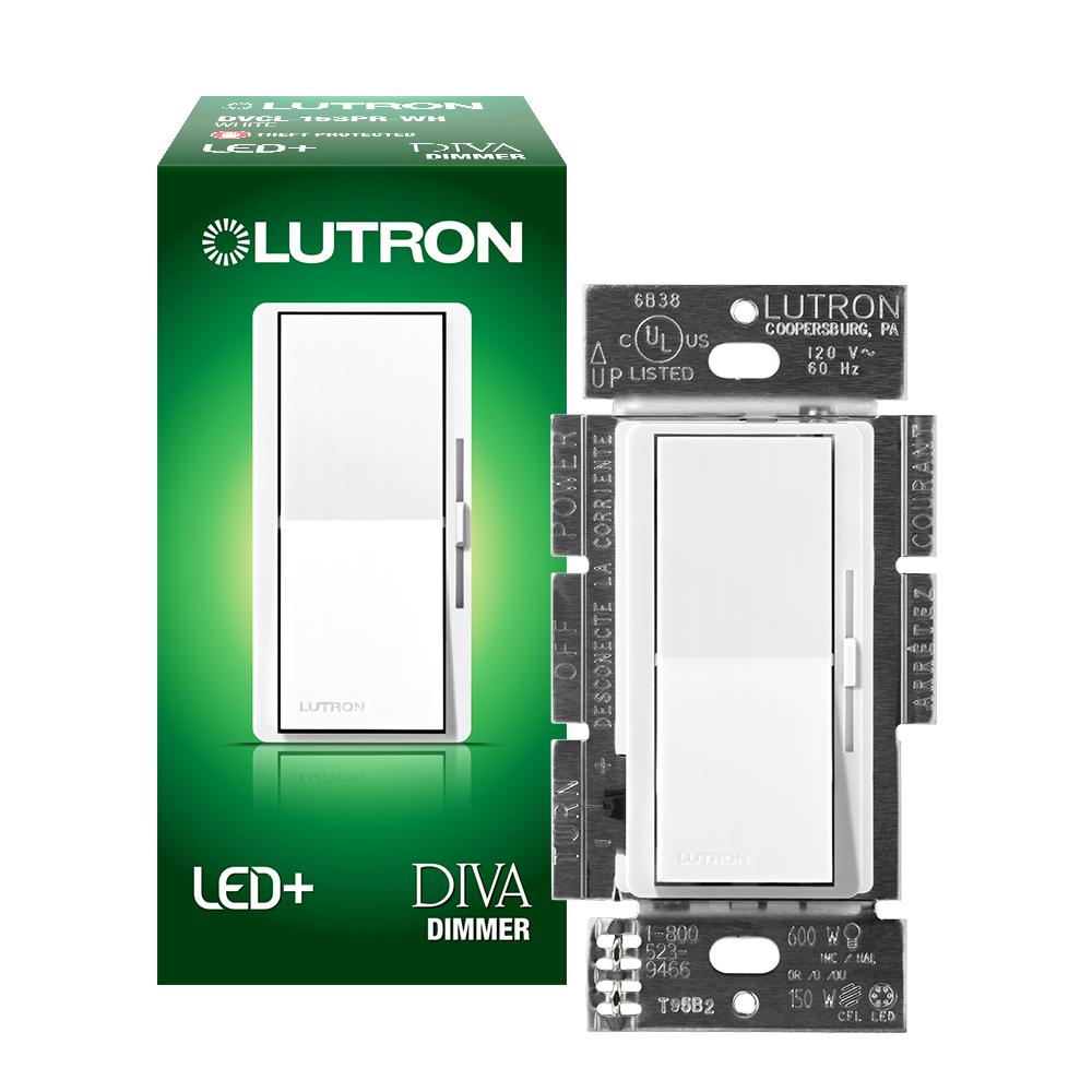 Lutron Maestro LED+ Dimmer Switch for Dimmable LED ...