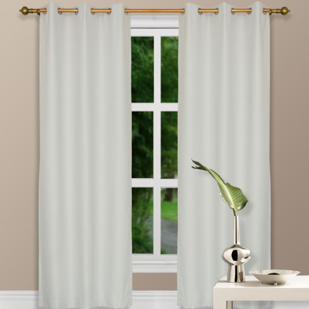 Benzara 1 In W X 44 In L X 96 In H Polyester Fabric Single