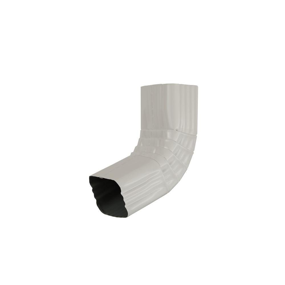 Amerimax Home Products 2 In. X 3 In. White Vinyl B-Elbow-M0628 - The ...