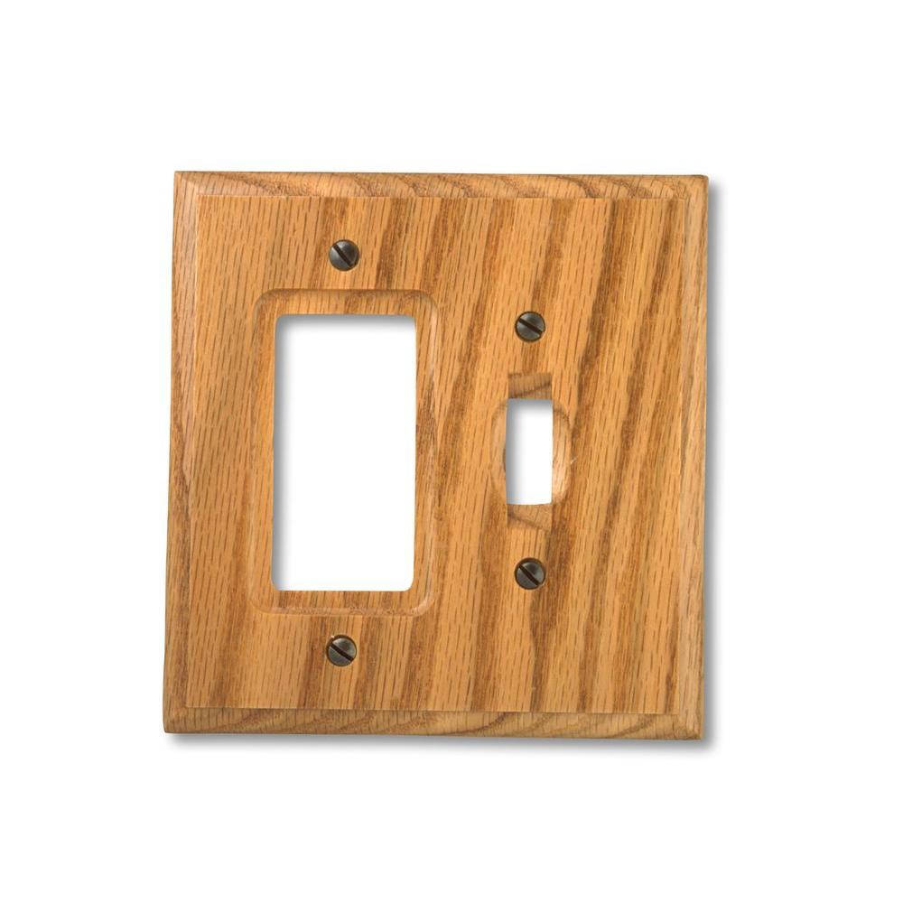 Amerelle Wall Plates Photos And Door Tinfishclematis Com Amerelle 1 Toggle Decora Wall Plate Light Oak 4025tr The Home