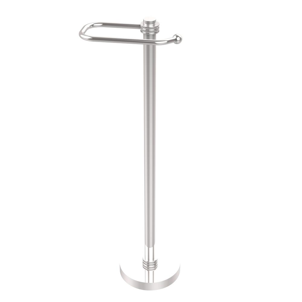 Allied Brass European Style Free Standing Toilet Paper Holder in Polished ChromeTS25EDPC 