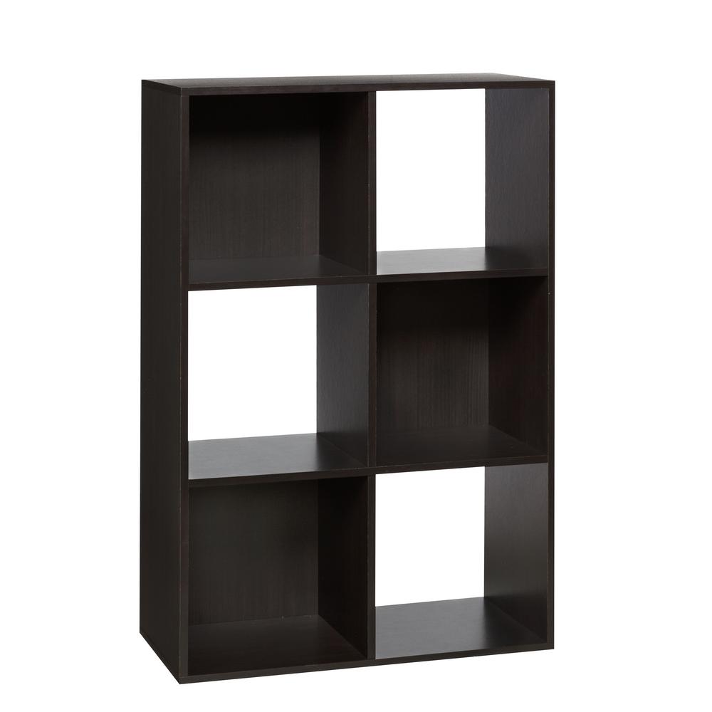 Onespace - 6-cube Organizer - Espresso