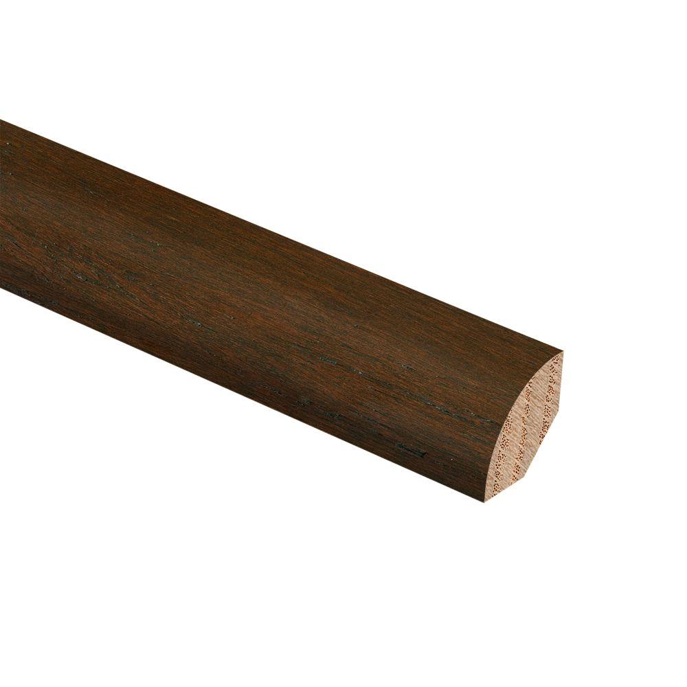 Zamma Strand Woven Bamboo Dark Mahogany 3/4 in. Thick x 3/4 in. Wide x 94 in. Length Hardwood Quarter Round Molding