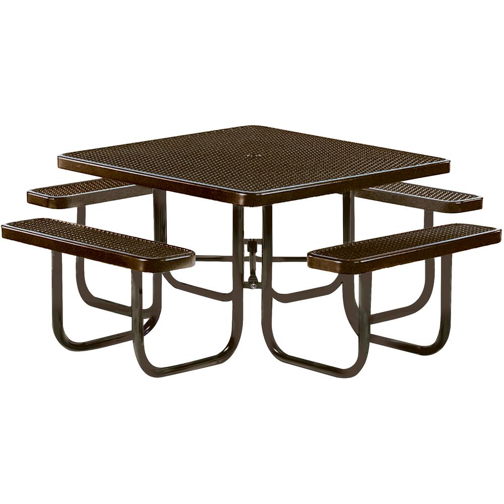 Lifetime Wood Grain Folding Picnic Table-60105 - The Home 