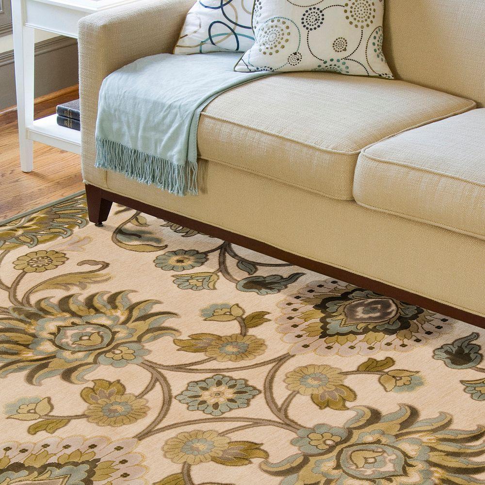 Artistic Weavers Lauren Ivory 5 Ft X 8 Area Rug Lrn5600 5176 Artistic Weavers Lauren Ivory 5 Ft X 8