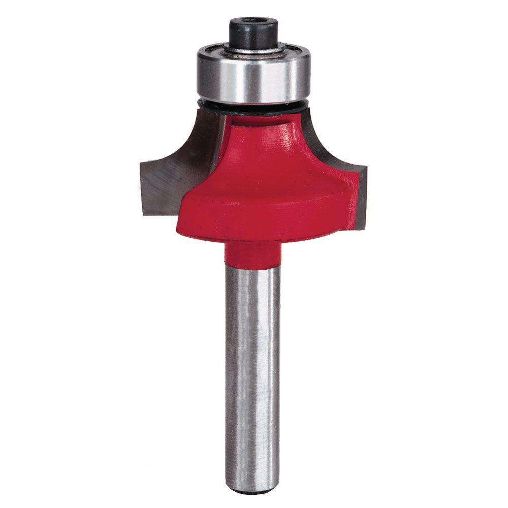 Diablo 3/4 in. Carbide and Titanium Rounding-Over Bit-DR34128 ...